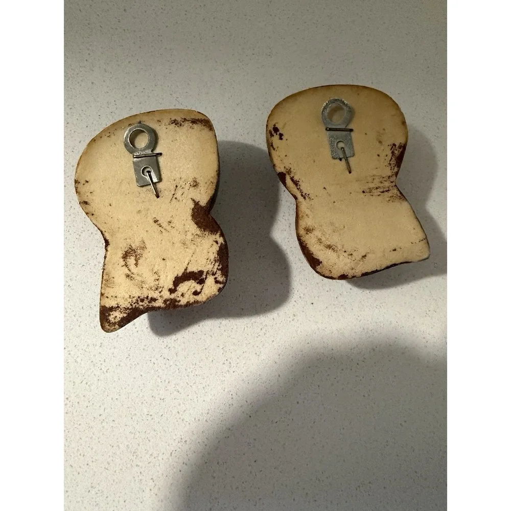 Vintage Owl Family 70s Foam Craft 3D Big Eyes Wall Hangers Set Of 3 Owls Decor